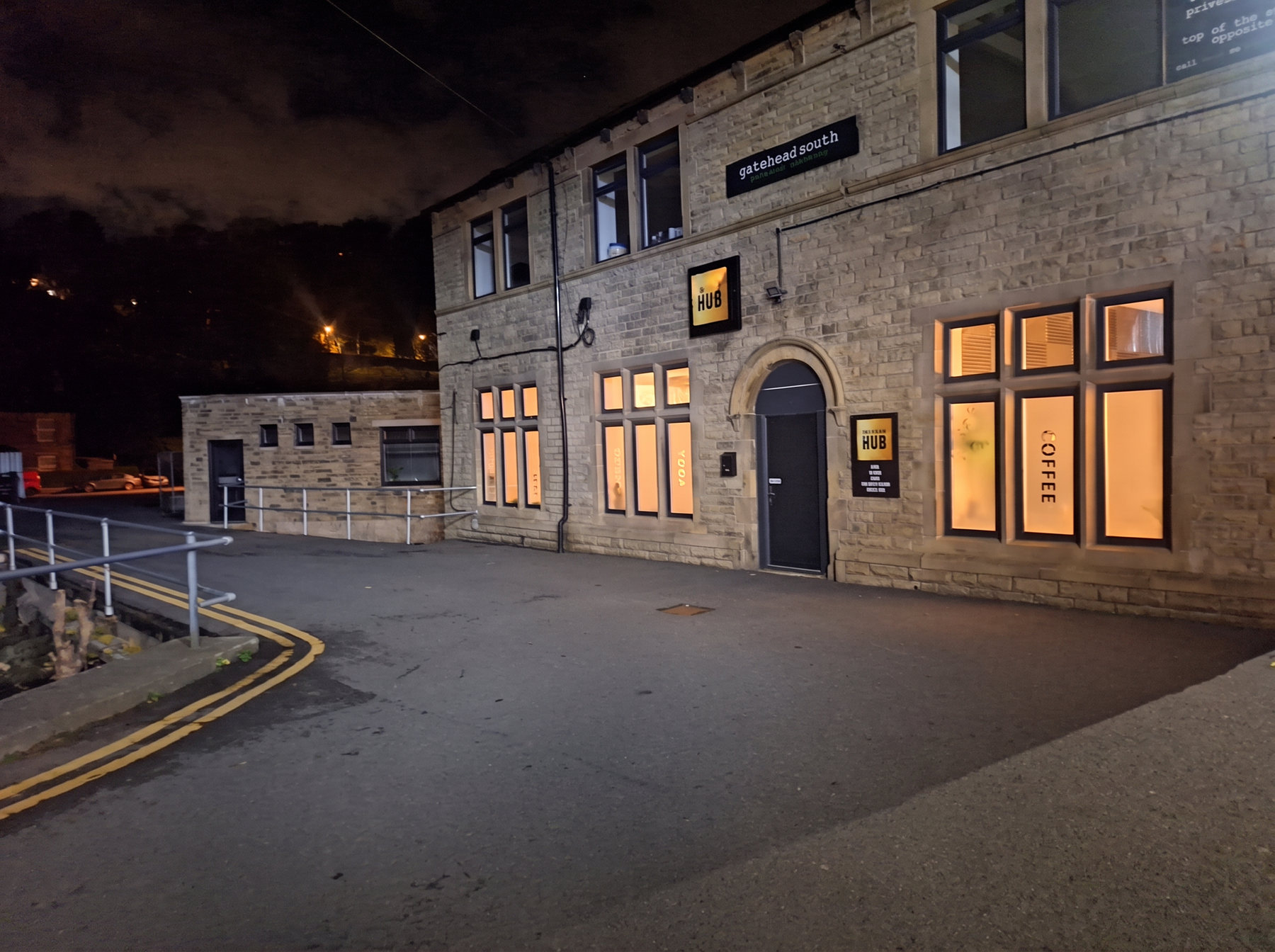 The Glow Up Hub studio building at Gatehead Mill, Delph, Saddleworth